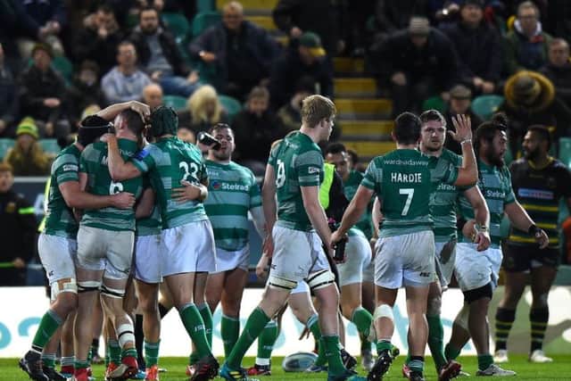 Newcastle won at Franklin's Gardens back in December