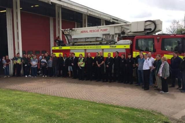 Corby fire station is an option for the new town police base.