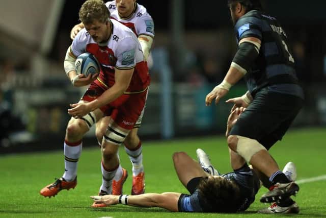 Jamie Gibson started in the back row