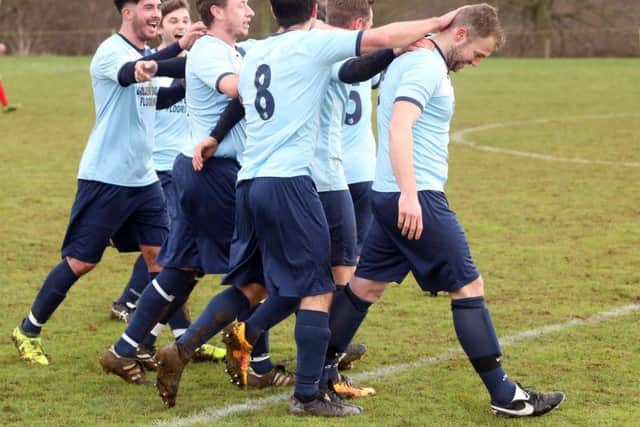 The Kettering Nomads players will be hoping to lift the NFA Junior Cup this evening
