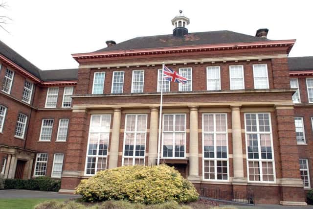 Kettering Council's Bowling Green Road offices.