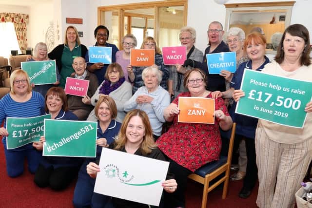 Lakelands Fundraiser: Corby: Challenge 581 to raise money for Hospice at Home service.
Tuesday, April 30th 2019 NNL-190430-144558009
