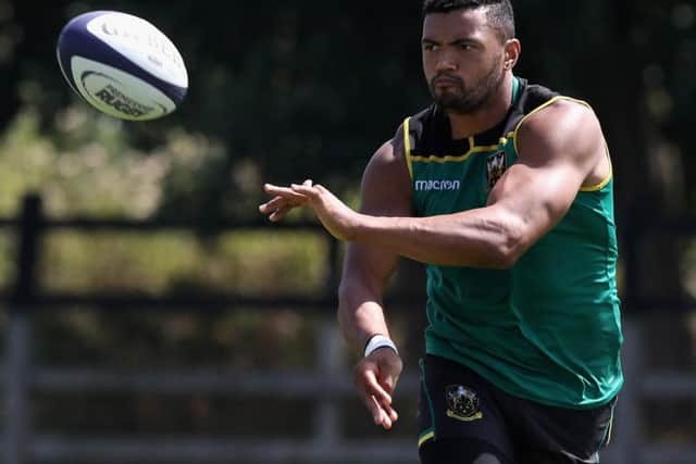 Luther Burrell is fully focused ahead of his final Franklin's Gardens outing