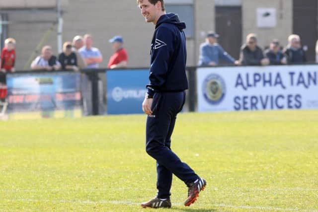 Steve Kinniburgh is hoping to guide Corby Town to promotion through the play-offs