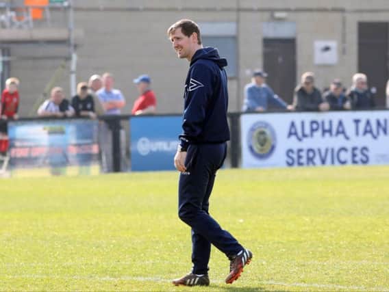 Steve Kinniburgh is hoping to guide Corby Town to promotion through the play-offs