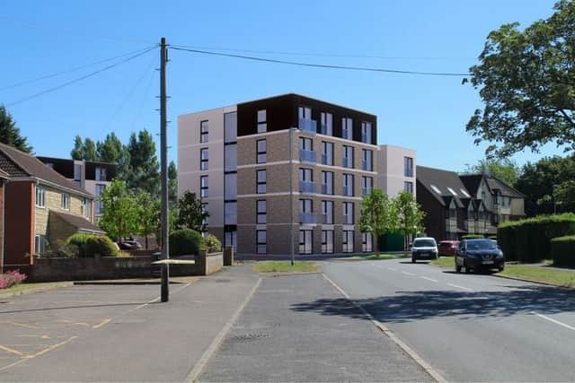 How the flats might have looked