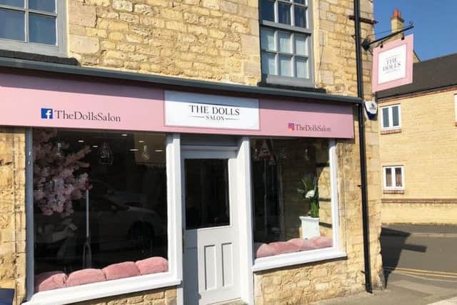 The Dolls Salon is at 73 High Street in Corby