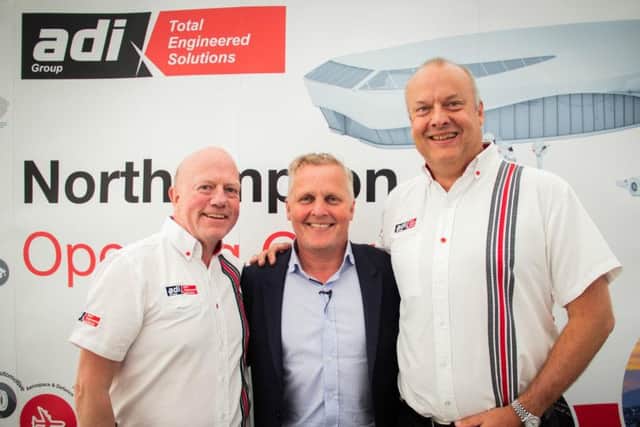 Alan Lusty, Johnny Herbert and James Sopwith