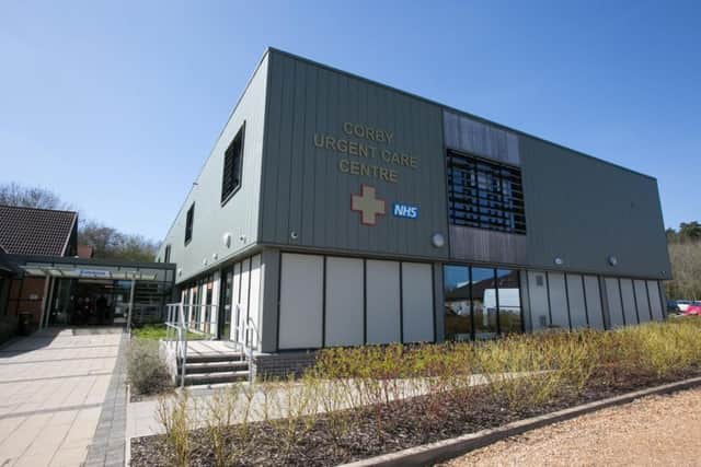 Corby Urgent Care Centre. File picture.