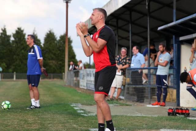 Assistant-manager Richard Lavery has left Kettering Town