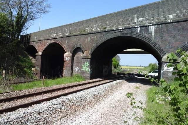 Network Rail are doing bridge works in the area