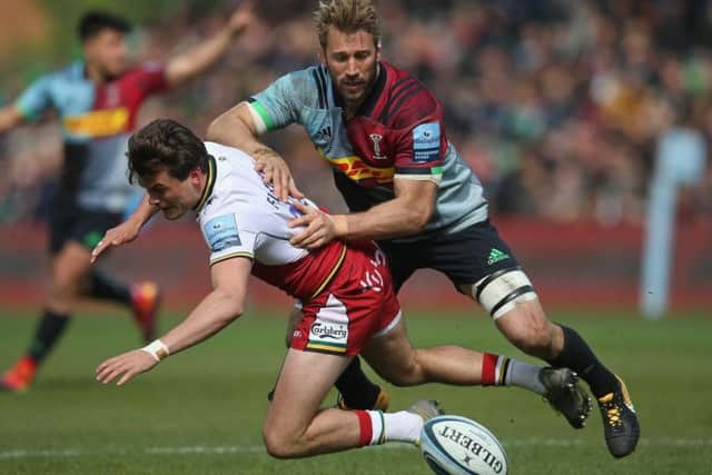 George Furbank suffered concussion at Harlequins last month