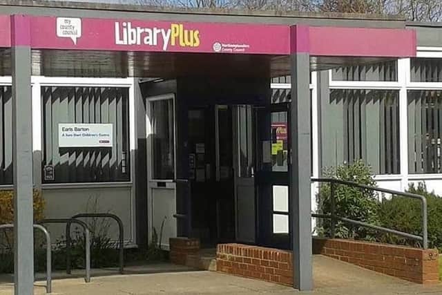 Earls Barton library looks likely to be taken over by a community group.