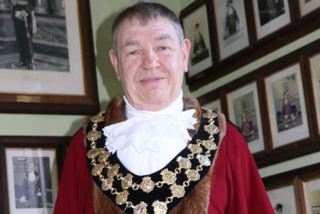 Cllr Chris O'Rourke is the new mayor of Higham Ferrers. NNL-190516-112455005