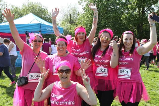 Participants are encouraged to wear pink or fancy dress