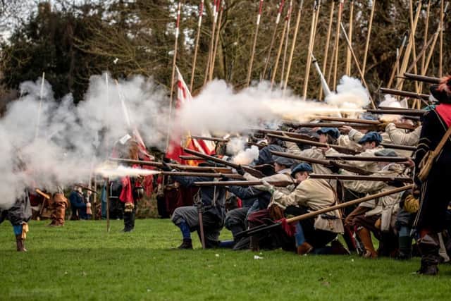 Back in 1643, the ancestral home of the Brudenell family was seized by Parliamentarian forces and stripped of its furniture, paintings and library. The battle for Deene Park will be created by the Sealed Knot group over the bank holiday weekend. NNL-190516-171720005
