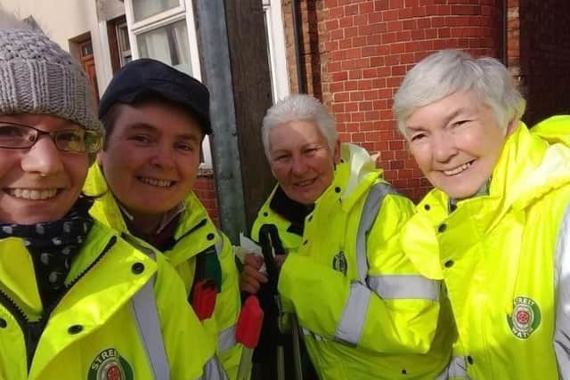 Wellingborough Street Watch members.