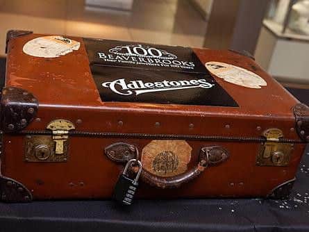 A 1,000 gift card will be locked inside this suitcase.