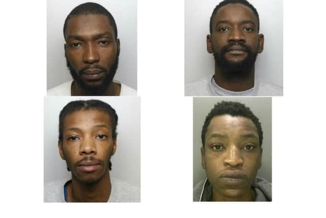 Clockwise from top left: Ngange Sowe, Babacarr Sylva, Clever Makande and Kausu Ceesay