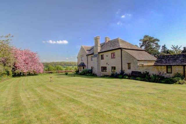 The best thing about this tranquil farmhouse in Main Street, Laxton, is the amazing countryside surrounding it. It's on the edge of Rockingham Forest and has five bedrooms and five en-suite bathrooms.