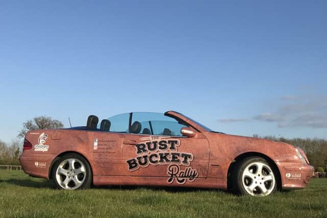 Carl Baldry's 'rust bucket'. NNL-190520-154536005
