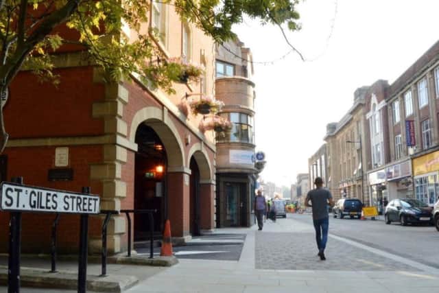 The incident took place in Northampton earlier this month, police today confirmed.
