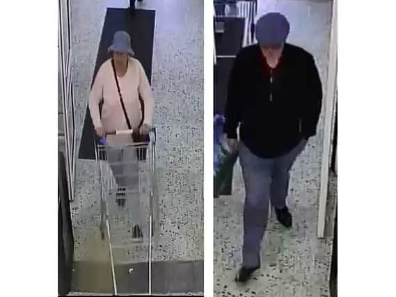 Police want to speak to these two people.