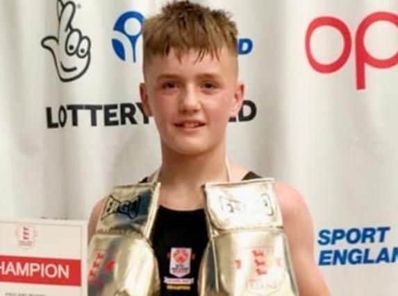Burton Park ABC boxer Ellis Panter