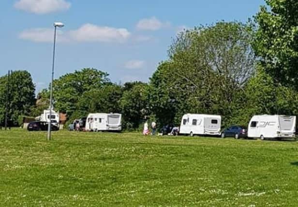 Travellers have moved on to West Glebe Park NNL-190523-123133005