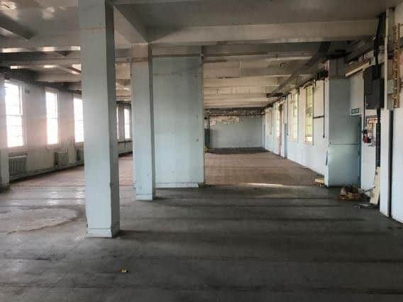 The first floor as it is now.