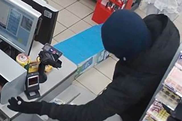 CCTV of the suspect.