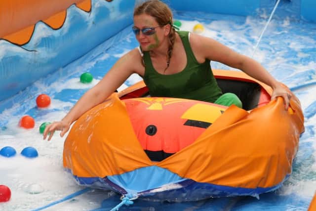 The dinghy derby.