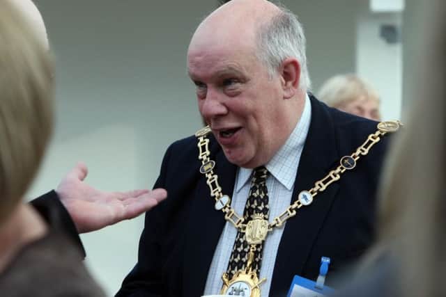 Cllr Jim Hakewill, pictured during his year as mayor, was the last council leader to use the fund.