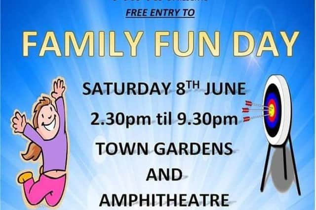 The family fun day takes place tomorrow