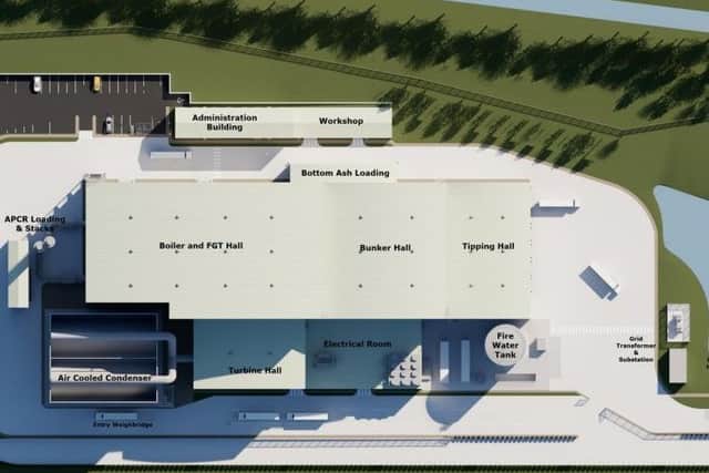 A visual of the £200m waste incinerator NNL-190906-203426005