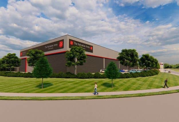 An artist's impression of the site.