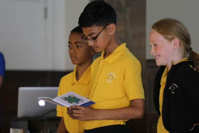 Pupils launch their book