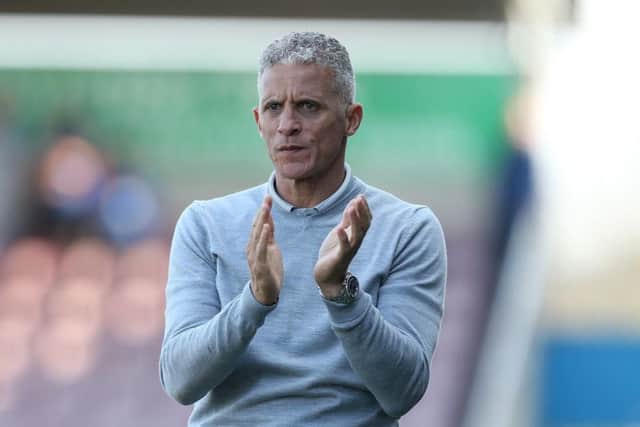 Cobblers boss Keith Curle