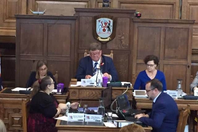 There was a heated debate yesterday about Cllr Birch's suggestion to draw up a poverty strategy.