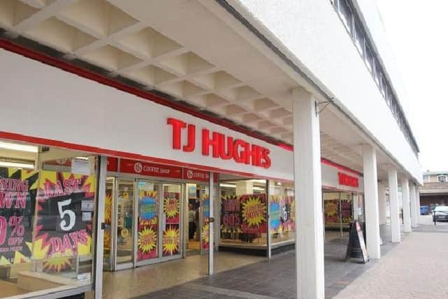 TJ Hughes closed in 2011
