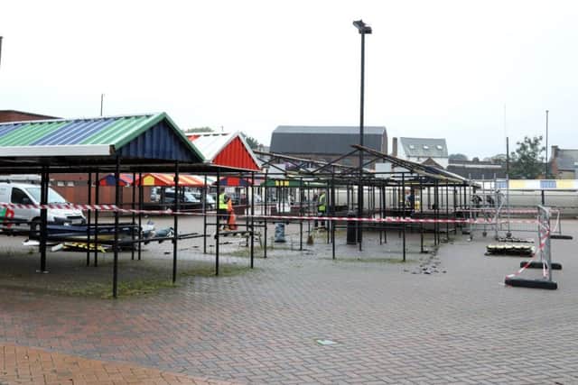 Wellingborough market place