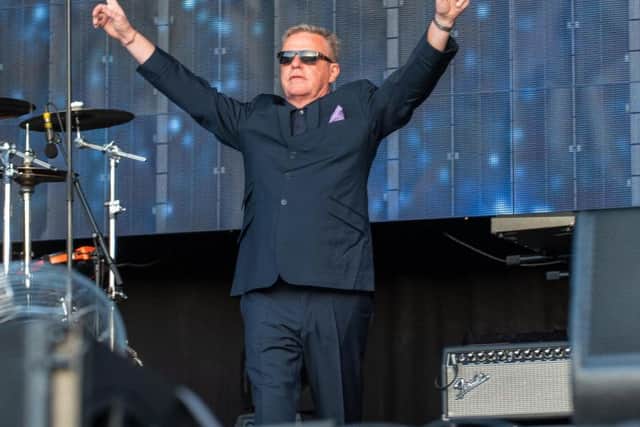 Suggs and Madness were in great form at Franklin's Gardens (Pictures: David Jackson)