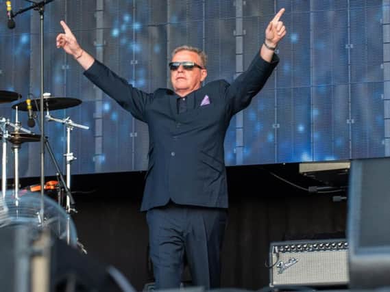 Suggs and Madness were in great form at Franklin's Gardens (Pictures: David Jackson)
