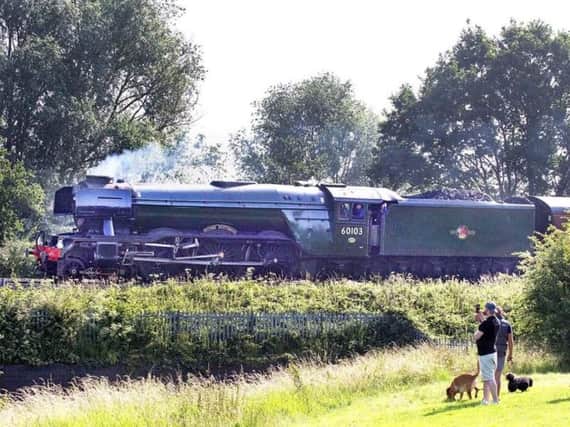 The Flying Scotsman. Picture by Glyn Dobbs