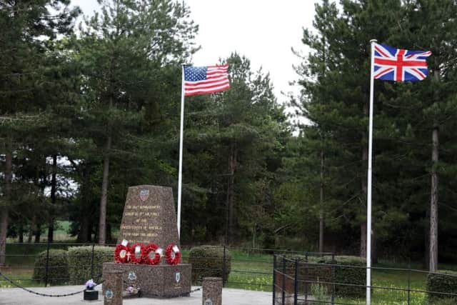 A memorial to those who served there lies to the south of the proposed solar farm. It is planned that the solar farm will not be visible from it.