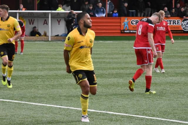 Nathan Hicks was one of the star performers in AFC Rushden & Diamonds debut season at Step 3 and he is staying on for another campaign