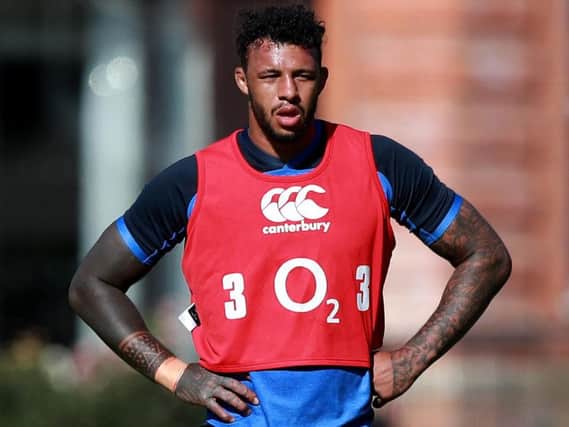 Courtney Lawes has been named in England's World Cup training squad