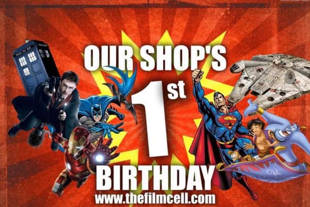 The shop is celebrating its first birthday.