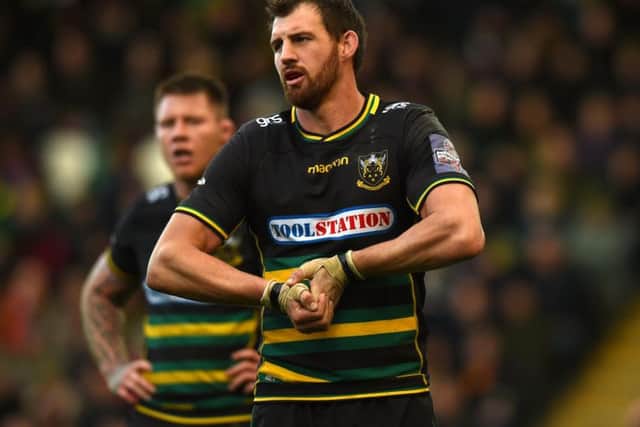 Saints flanker Tom Wood