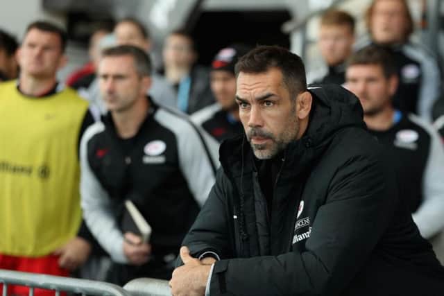 Saracens coach Alex Sanderson